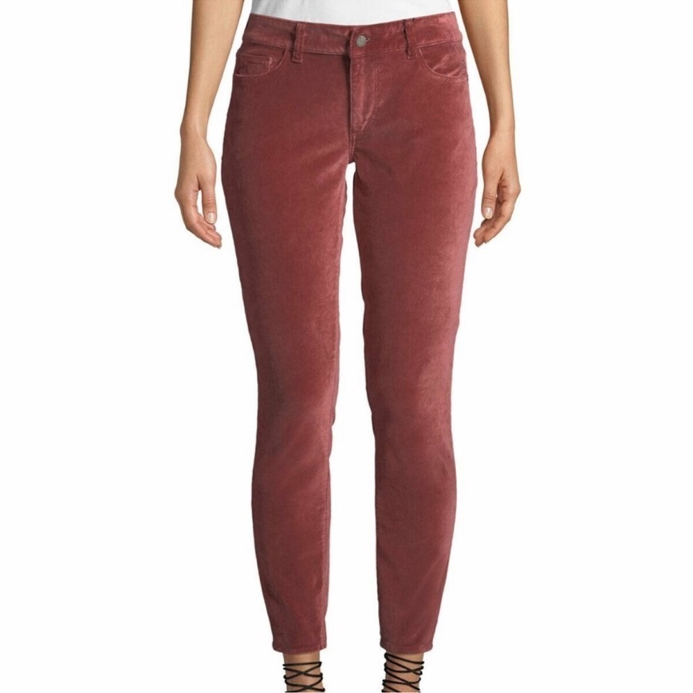 DL1961 Margaux Instasculpt Skinny Velveteen Pants Size 28